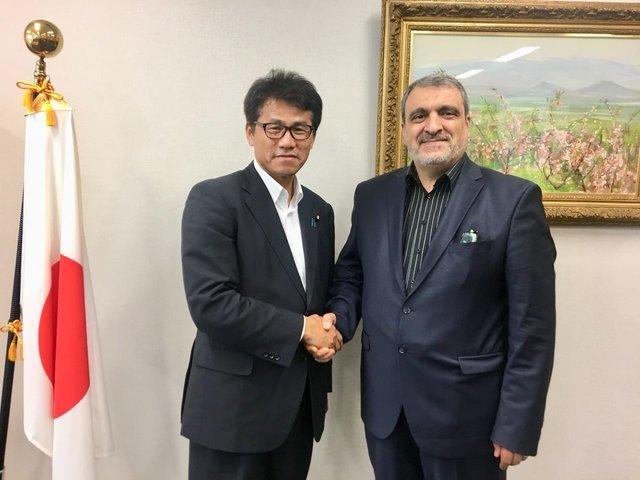 دیدار رحمانی موحد با رئیس کمیته روابط خارجی مجلس مشاوران ژاپن