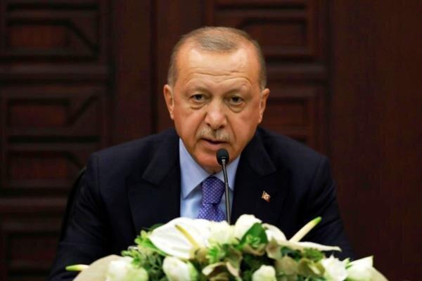 اردوغان:عملیات نظامی علیه شبه نظامیان کُرد سوریه رامتوقف نمی کنیم