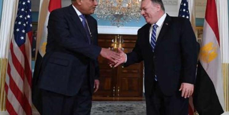 وزرای خارجه مصر و آمریکا در واشنگتن دیدار کردند