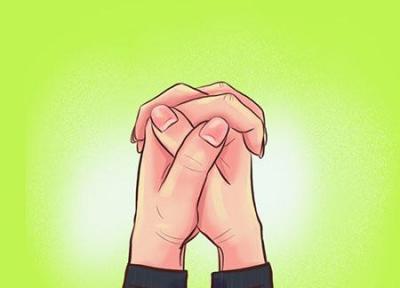 شخصیت شما براساس نحوه قفل کردن انگشتان دست